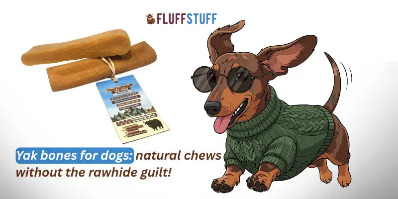 Yak bones for dogs: natural chews without the rawhide guilt!