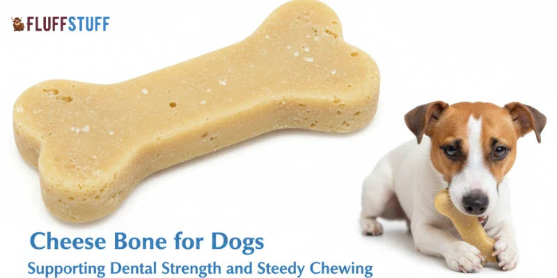 Cheese Bone for Dogs Supporting Dental Strength and Steady Chewing