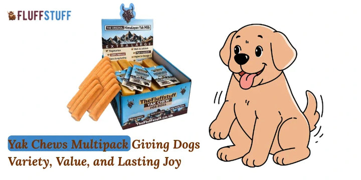 Yak Chews Multipack Giving Dogs Variety, Value, and Lasting Joy