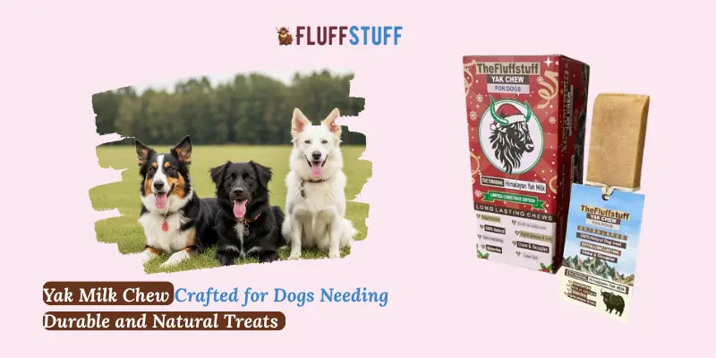 Yak Milk Chew Crafted for Dogs Needing Durable and Natural Treats