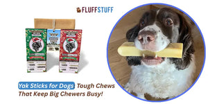 Yak Sticks for Dogs: Tough Chews That Keep Big Chewers Busy!