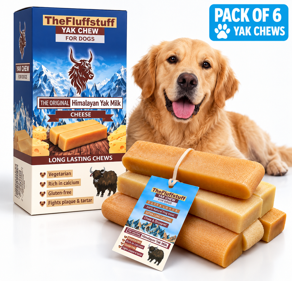 The FluffStuff XL Himalayan yak milk chews for dogs